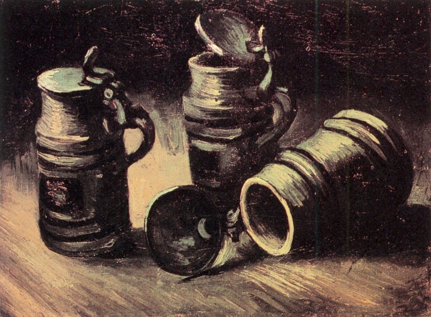Картина Ван Гога Пивные кружки 1885